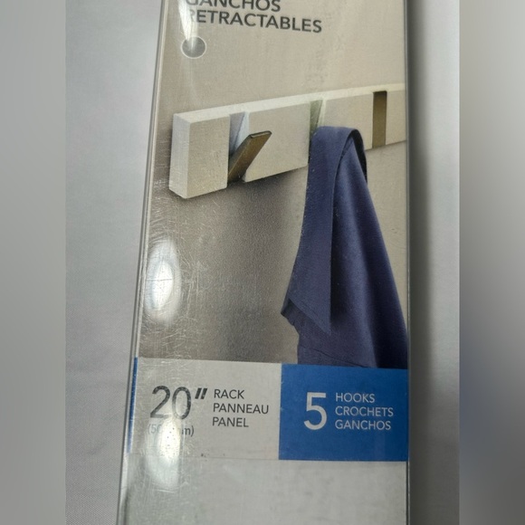 RICHELIEU Modern Hook Rack 2 For $30 - Picture 7 of 7